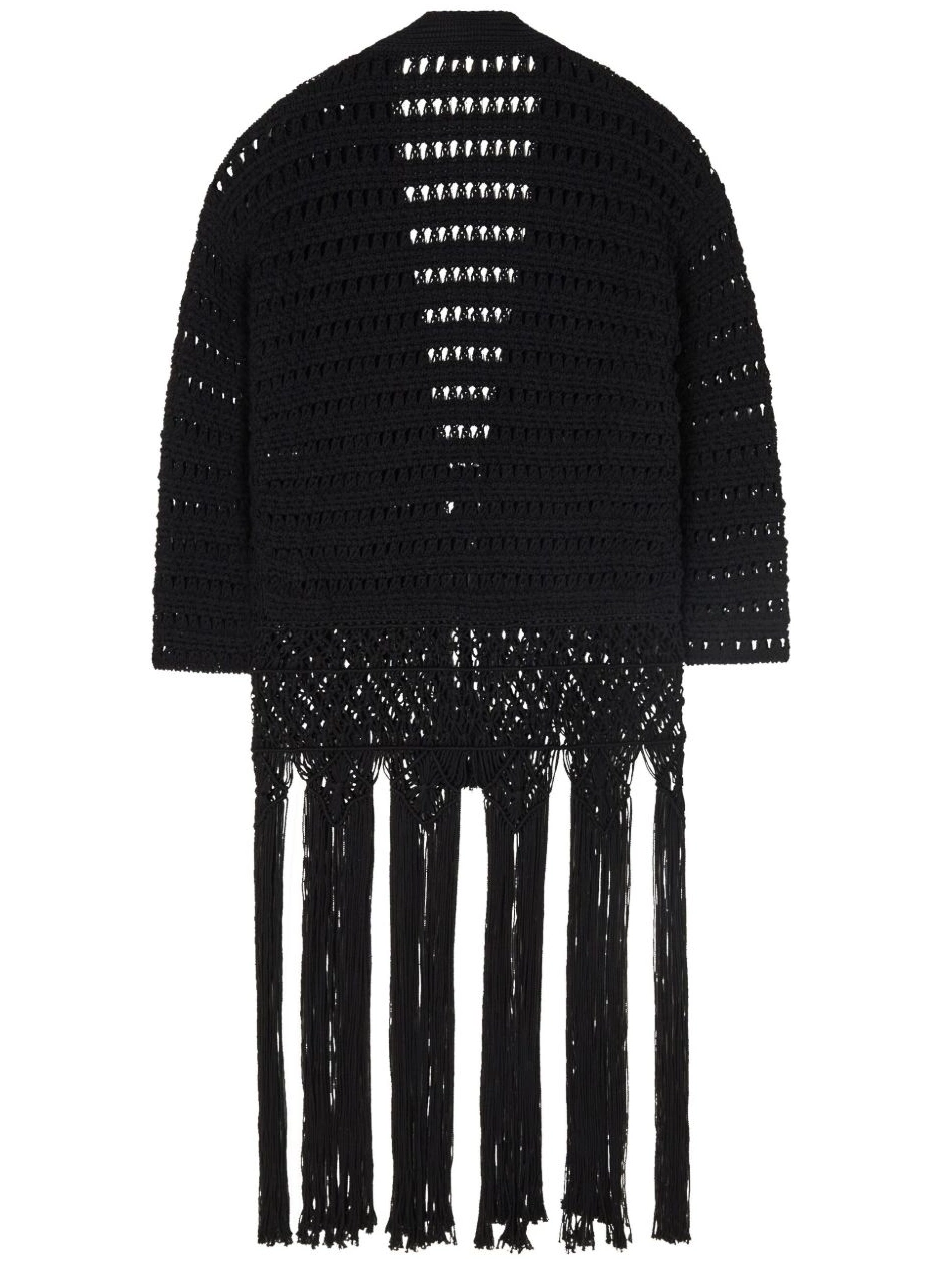 Affordable fringed Alanui cardigan Letter Love India To Women 0716